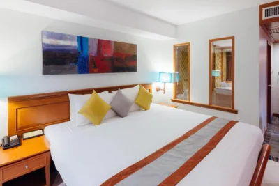 Superior tweepersoonskamer met tweepersoonsbed of twee aparte bedden - zonder uitzicht — Sunset Beach Resort